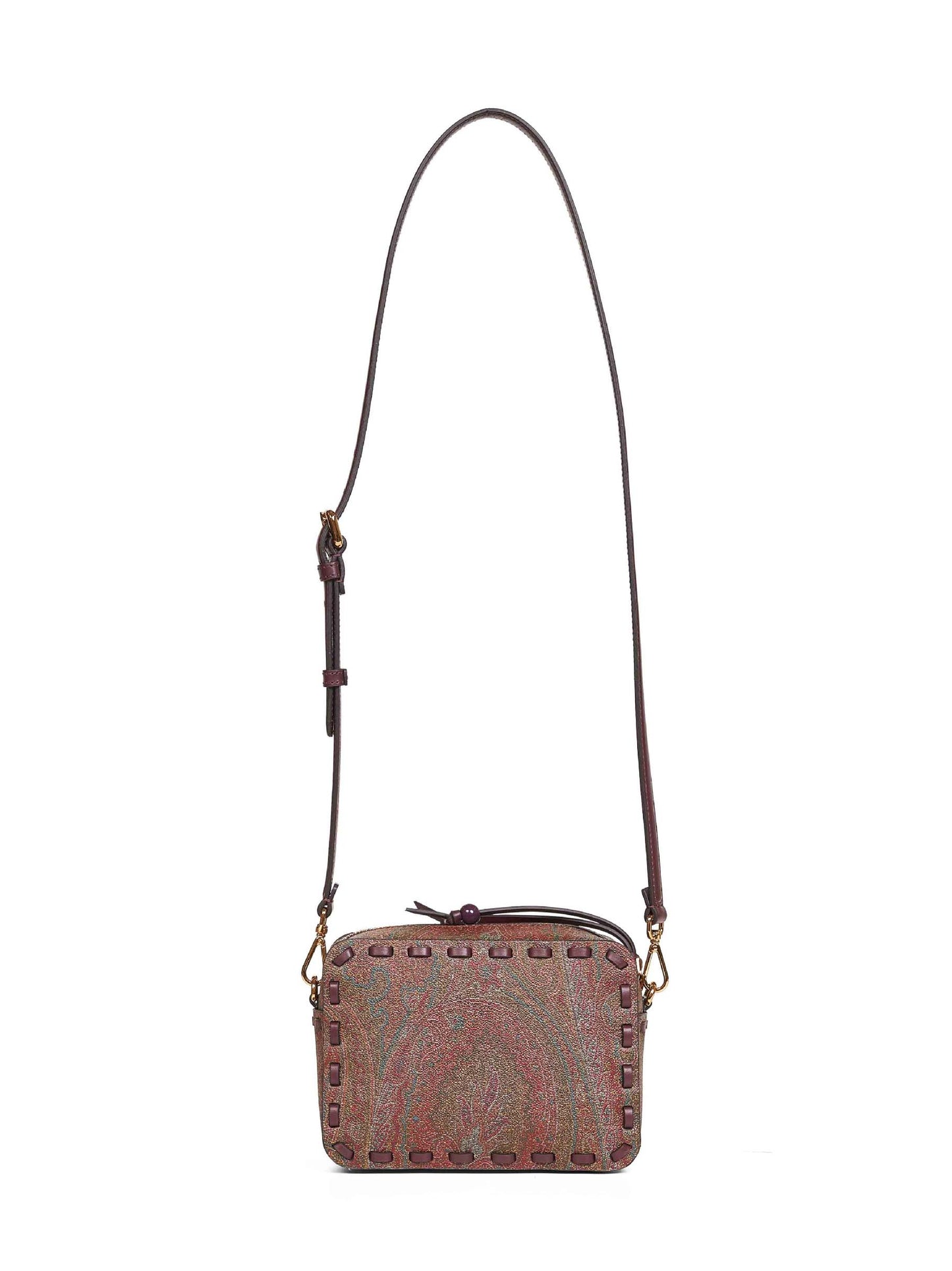 Brown Arnica 1984 Paisley crossbody bag