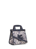 Dark blue denim Lovetrotter small shopping bag