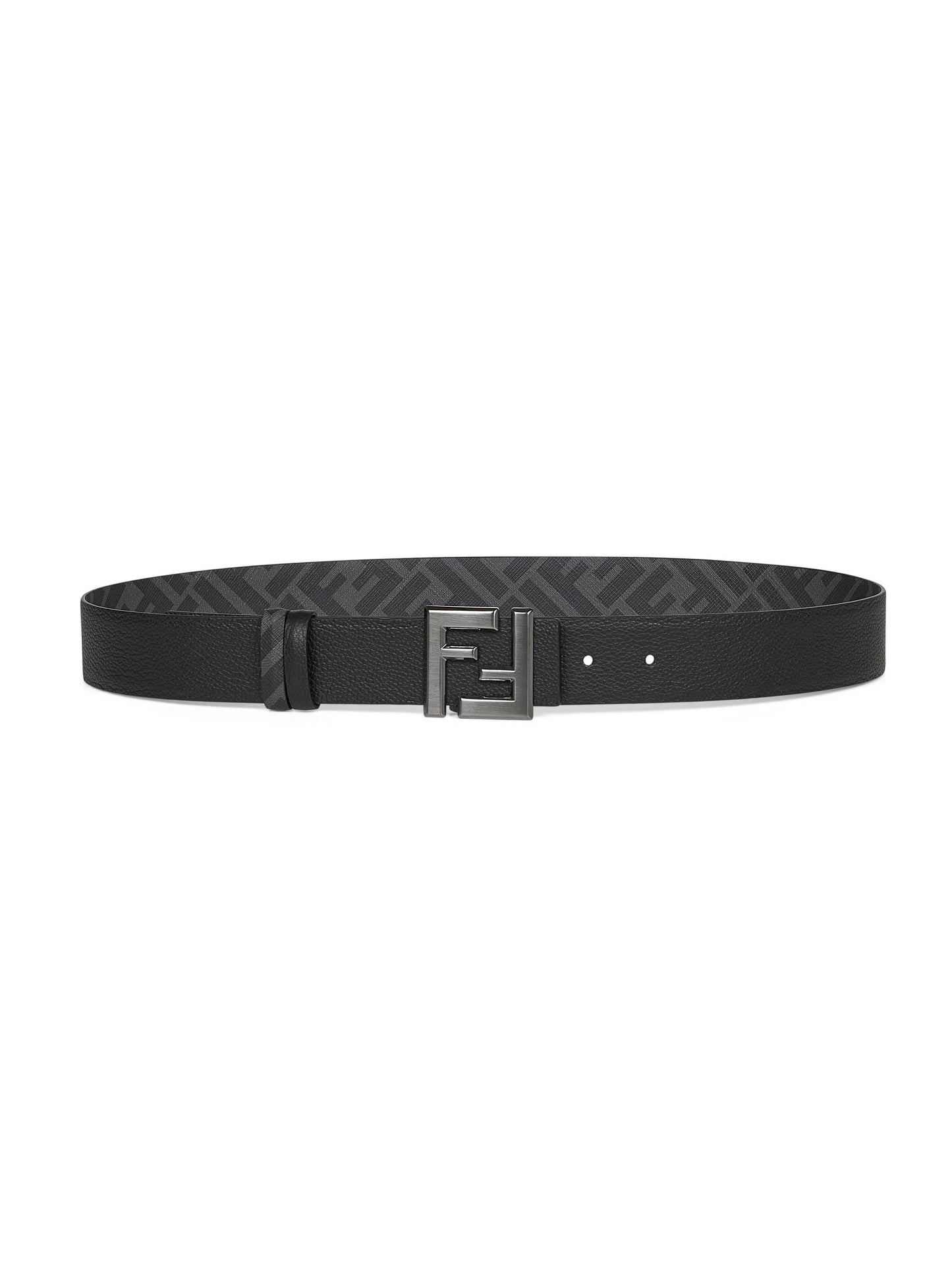 Black Squared FF reversible belt