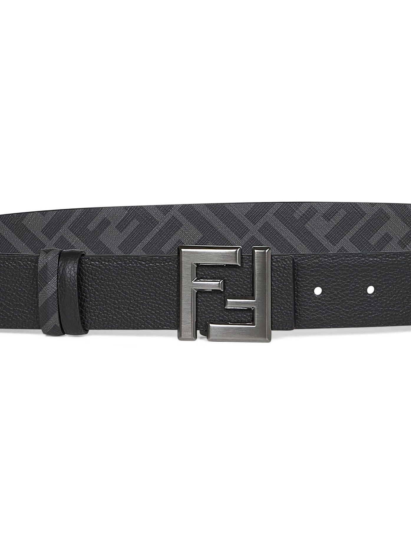 Black Squared FF reversible belt