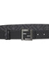 Black Squared FF reversible belt