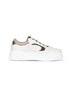White leather Fendi Force sneakers