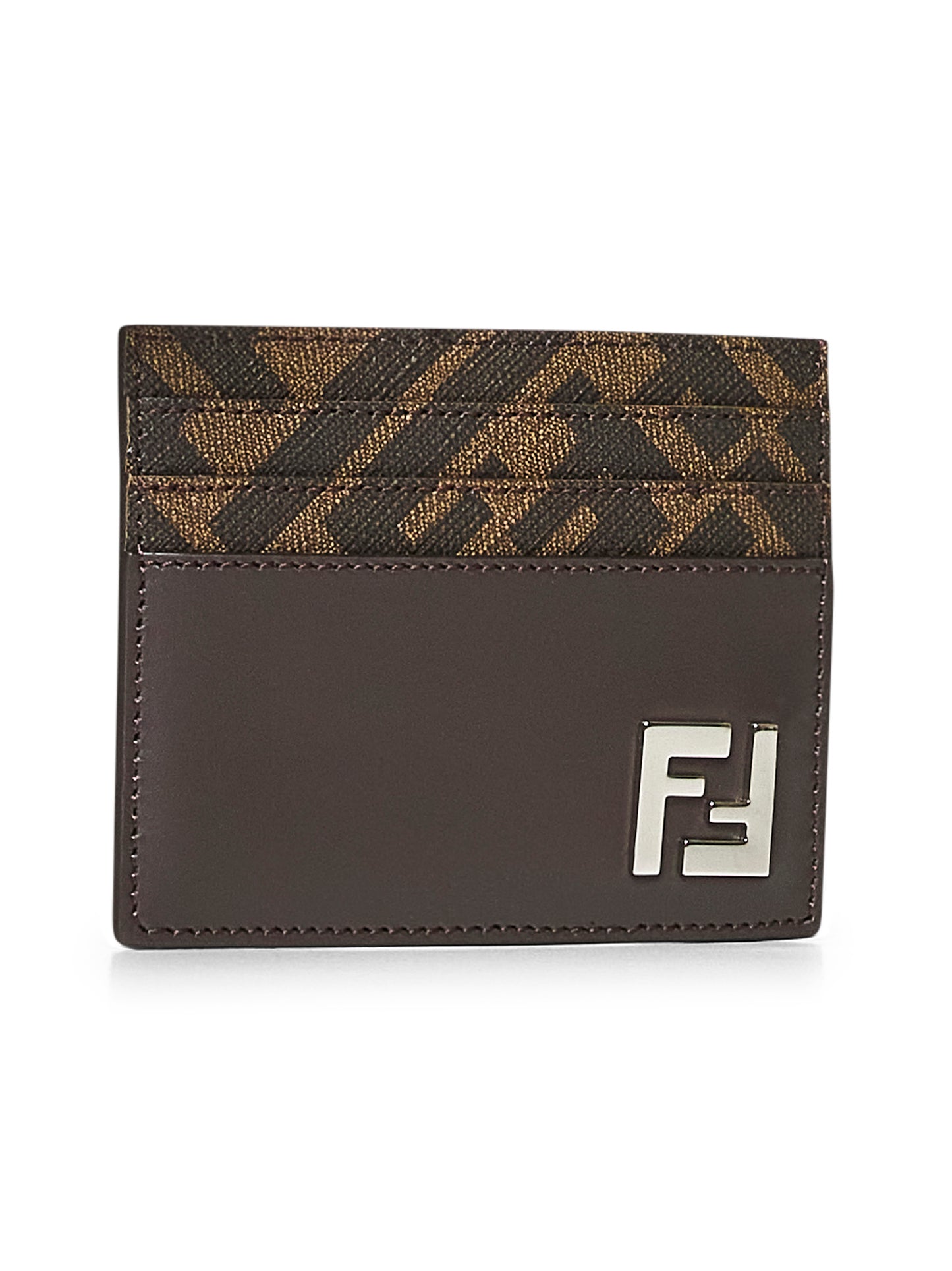 Brown Squared FF card holder