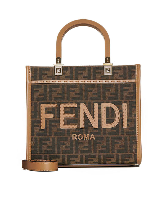 Fendi Sunshine Small Brown FF bag