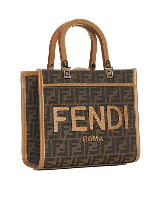 Fendi Sunshine Small Brown FF bag