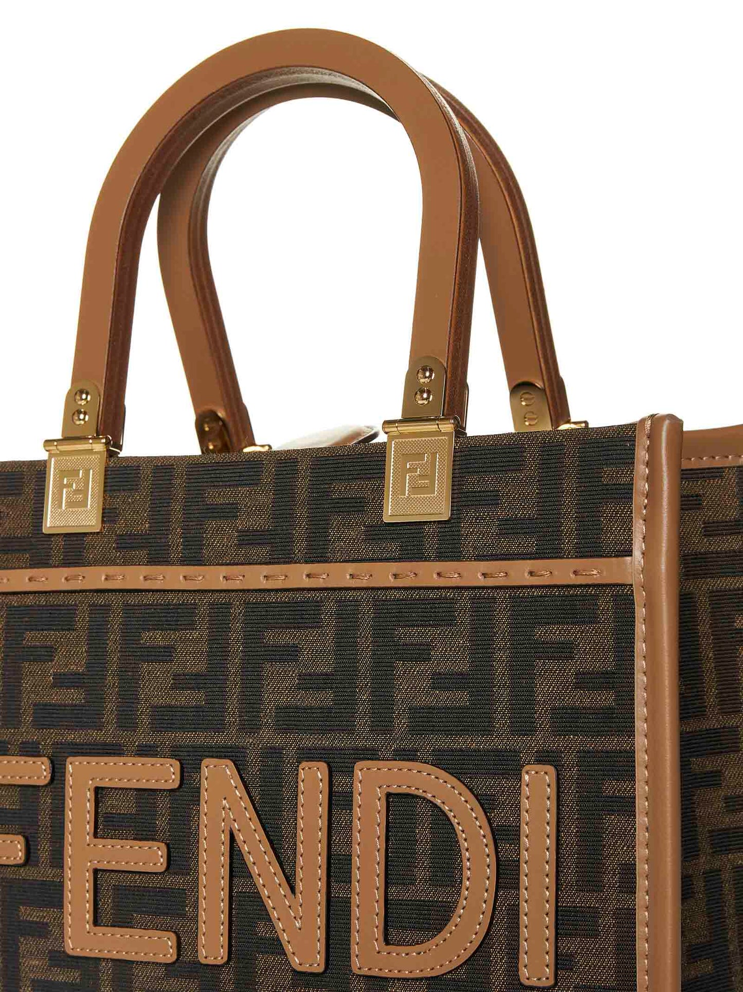 Fendi Sunshine Small Brown FF bag