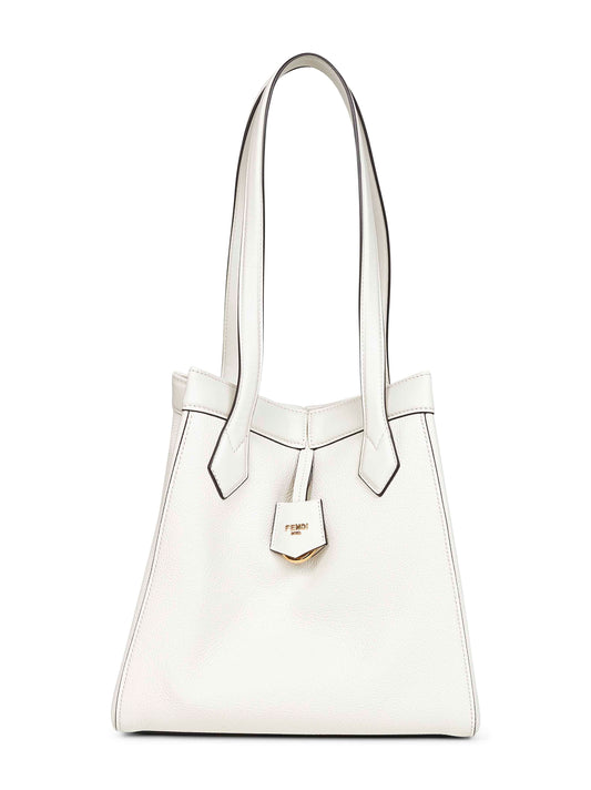 White Fendi Origami Medium shoulder bag