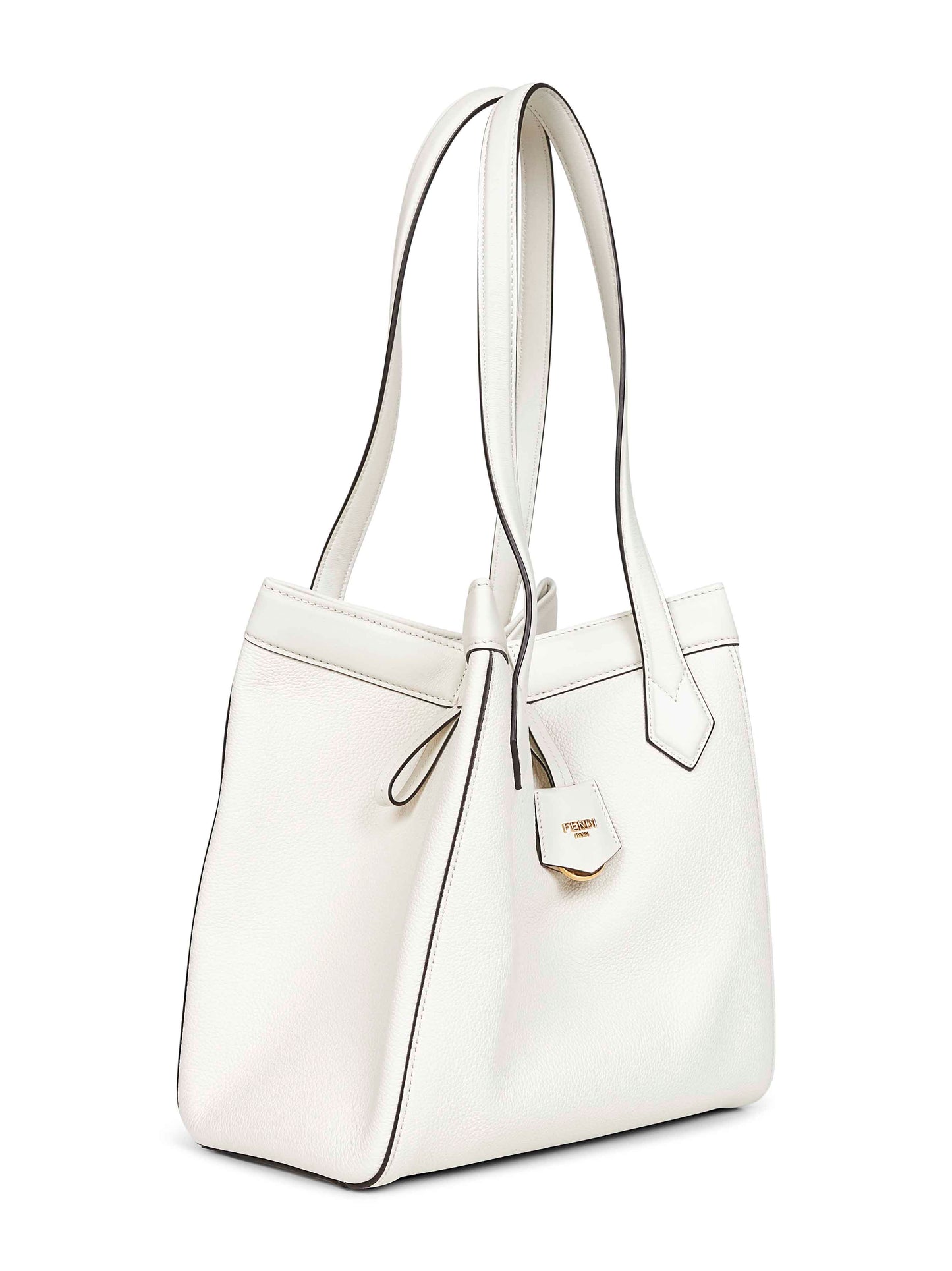 White Fendi Origami Medium shoulder bag