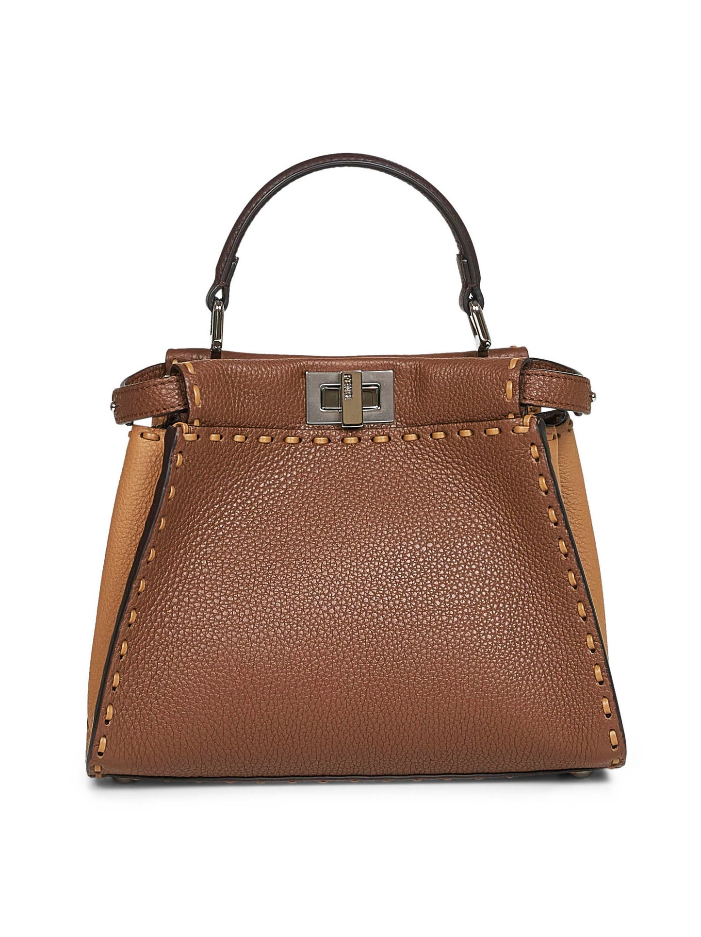 Borsa a mano Peekaboo Mini marrone