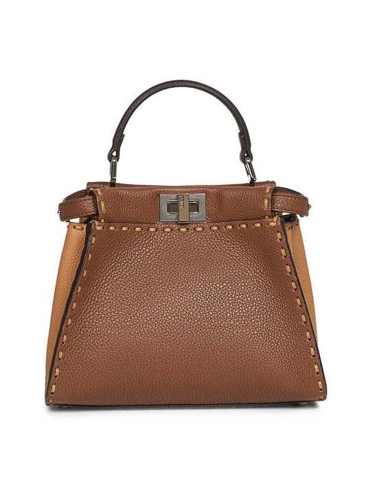 Borsa a mano Peekaboo Mini marrone