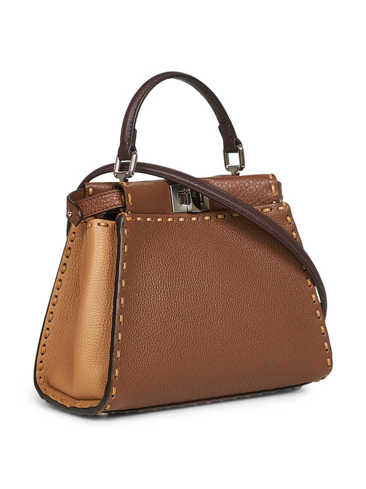 Borsa a mano Peekaboo Mini marrone