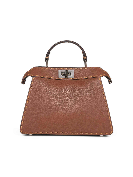Borsa a mano Peekaboo ISeeU Small marrone