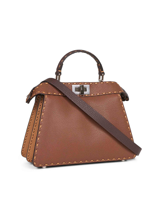 Borsa a mano Peekaboo ISeeU Small marrone