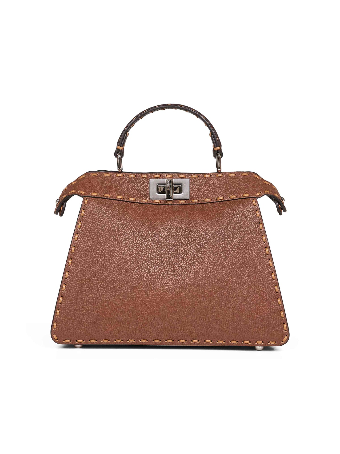 Brown Peekaboo ISeeU Small handbag