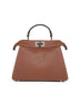 Brown Peekaboo ISeeU Small handbag