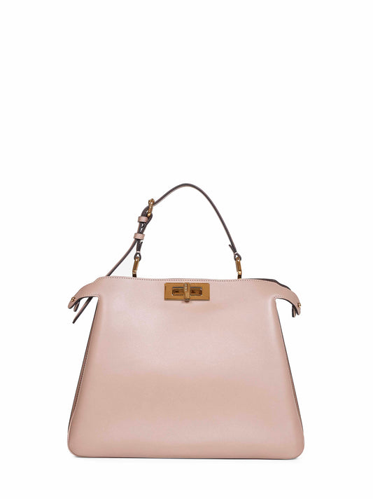 Borsa Peekaboo Soft Medium tortora
