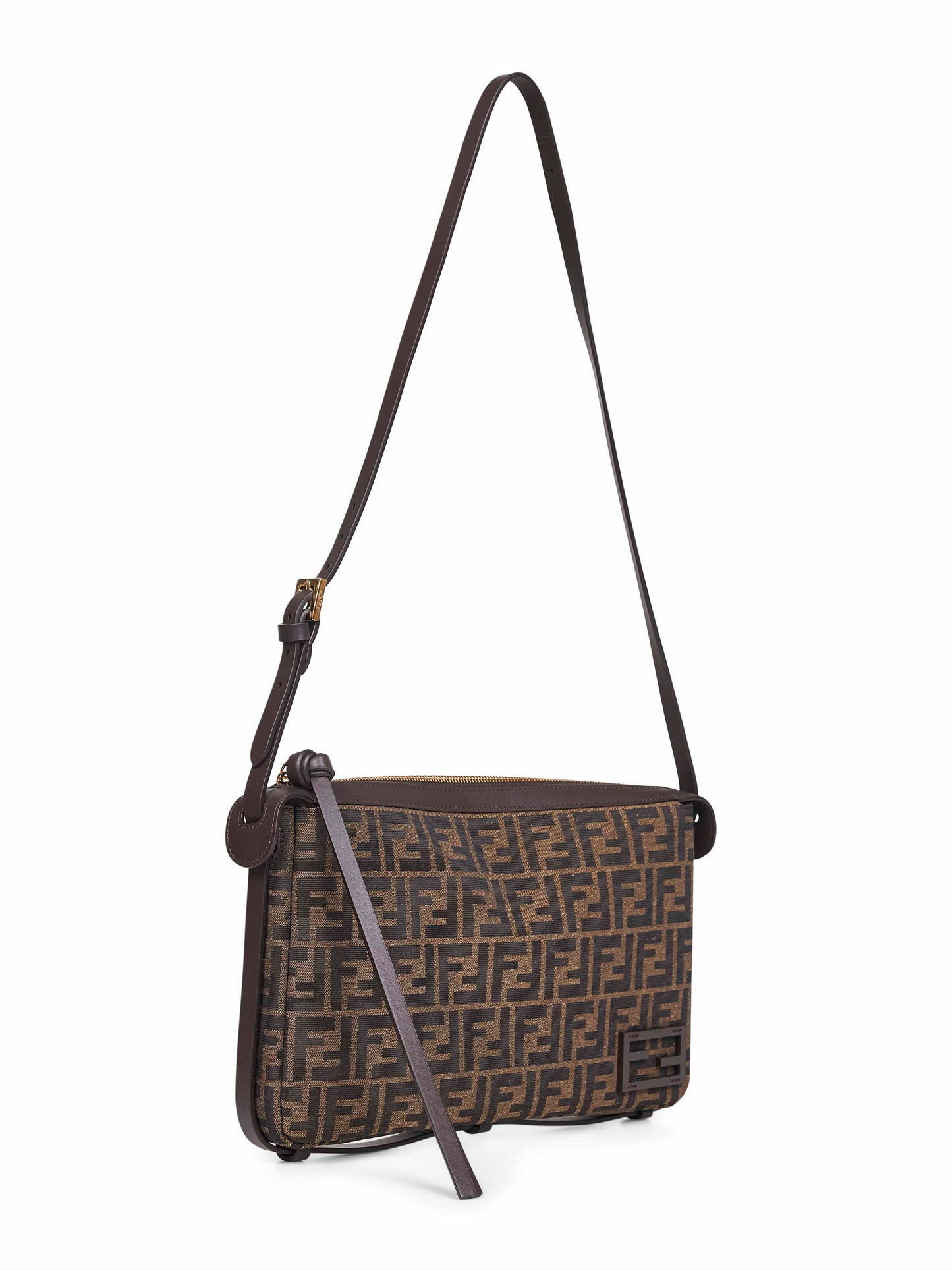 Borsa a spalla Simply Fendi Medium marrone