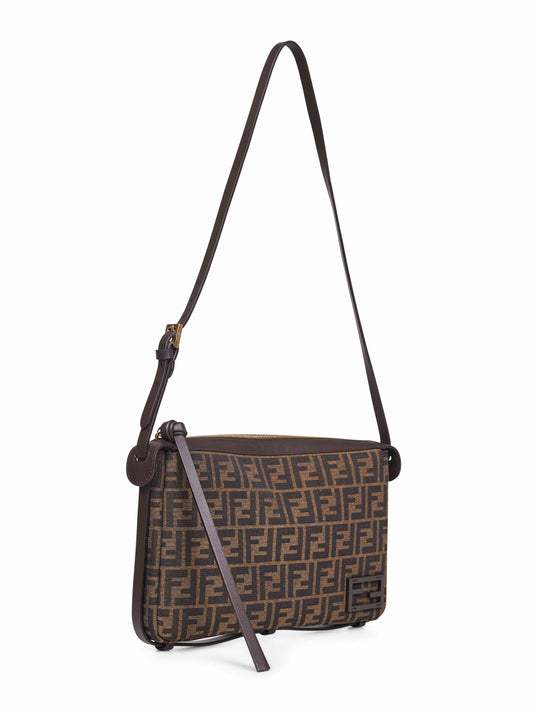 Borsa a spalla Simply Fendi Medium marrone