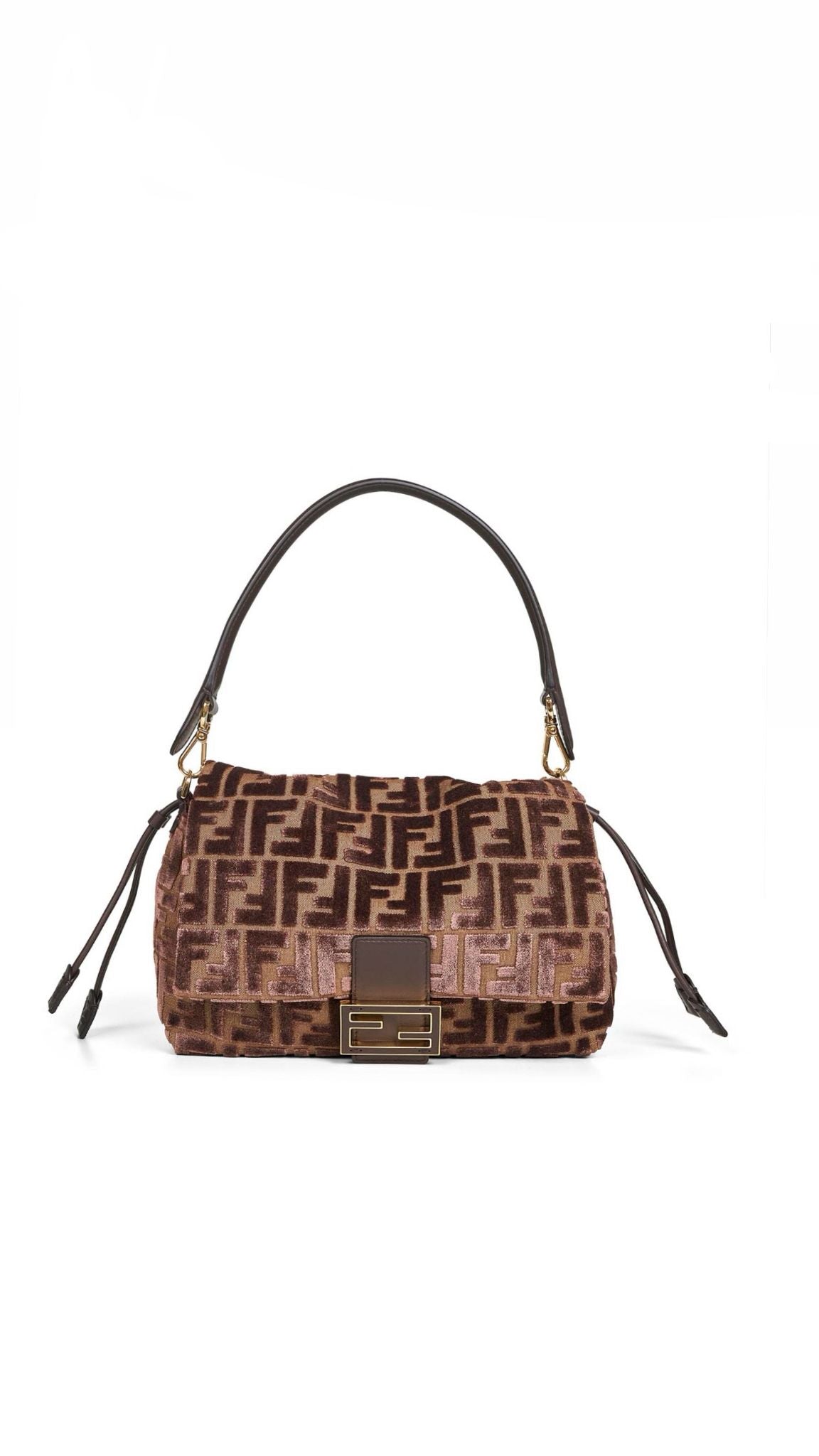 Brown Medium Baguette Mamma shoulder bag