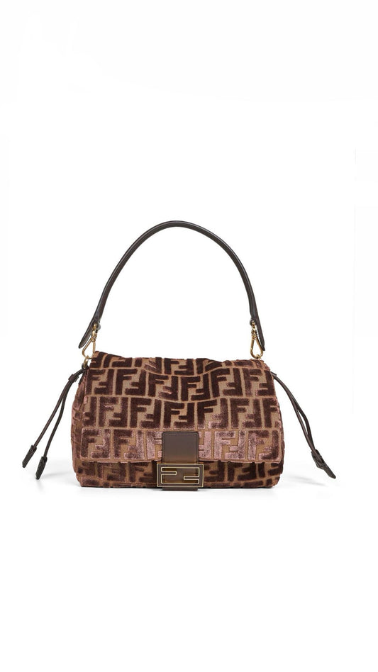 Brown Medium Baguette Mamma shoulder bag
