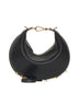 Fendigraphy Mini Bag in Black Leather