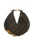 Fendigraphy Mini Bag in Brown FF Jacquard Fabric