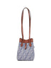 Minibag Fendi Origami Mini blu