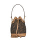 Mon Tresor Mini Bag in Brown FF Fabric