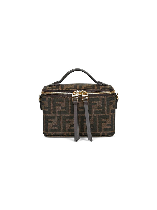 Brown Fendi Vanity mini bag