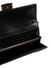 FF Wallet in Black Nappa Leather
