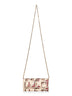 Multicolor Fendi Roma Continental with chain wallet