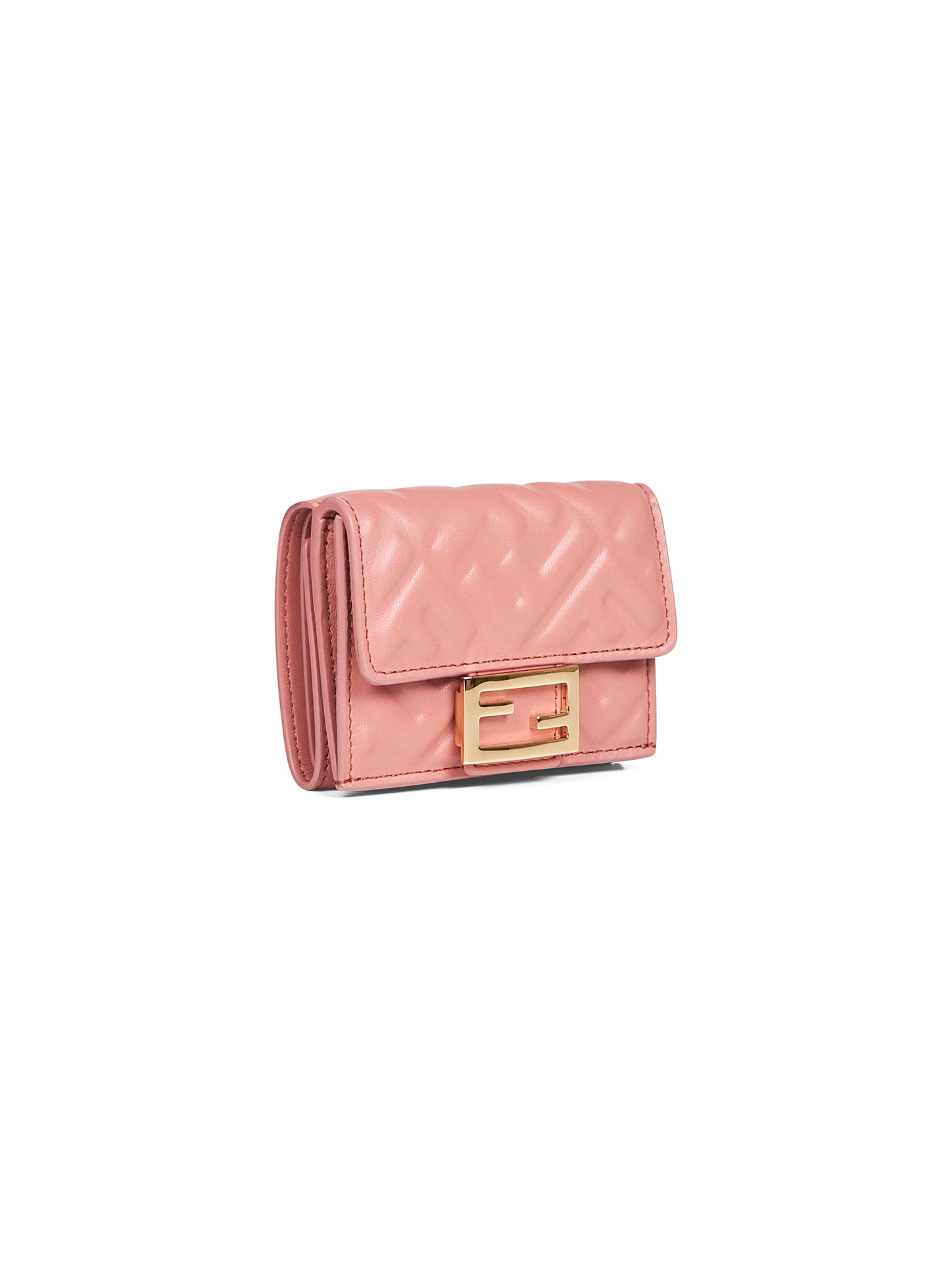 Pink Micro Trifold Baguette wallet