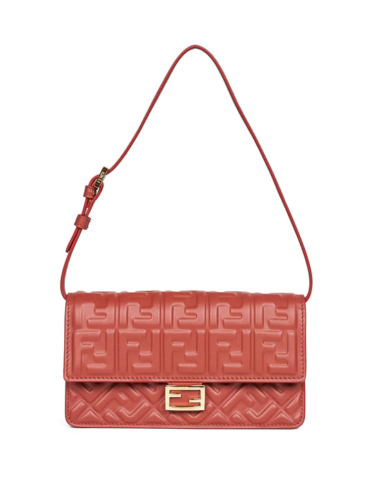 Minibag Wallet On Chain Baguette cuoio