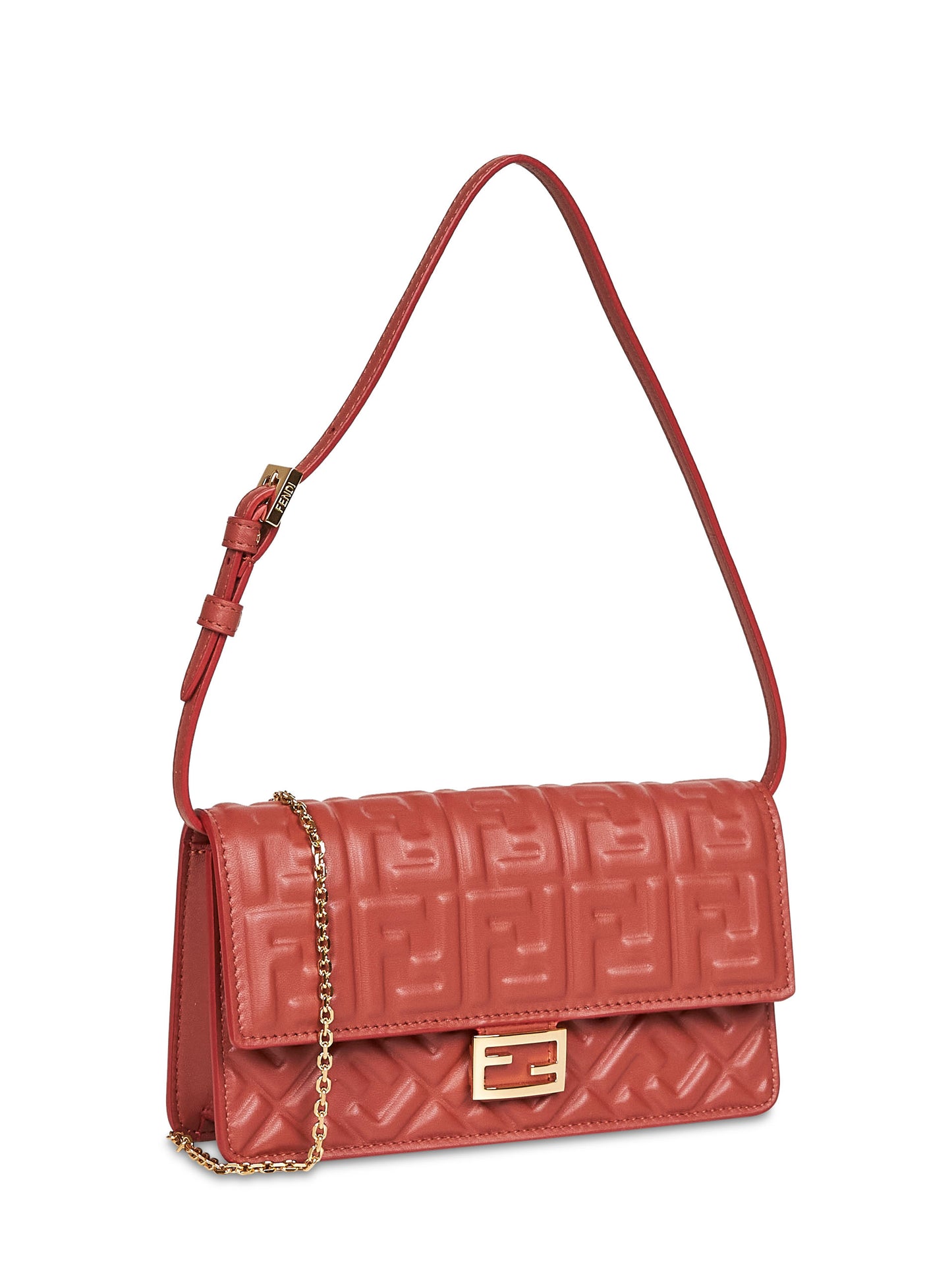 Minibag Wallet On Chain Baguette cuoio