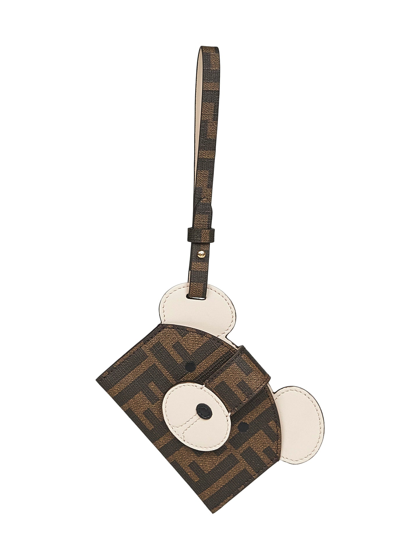 Brown Fendi Best Friends Forever card case