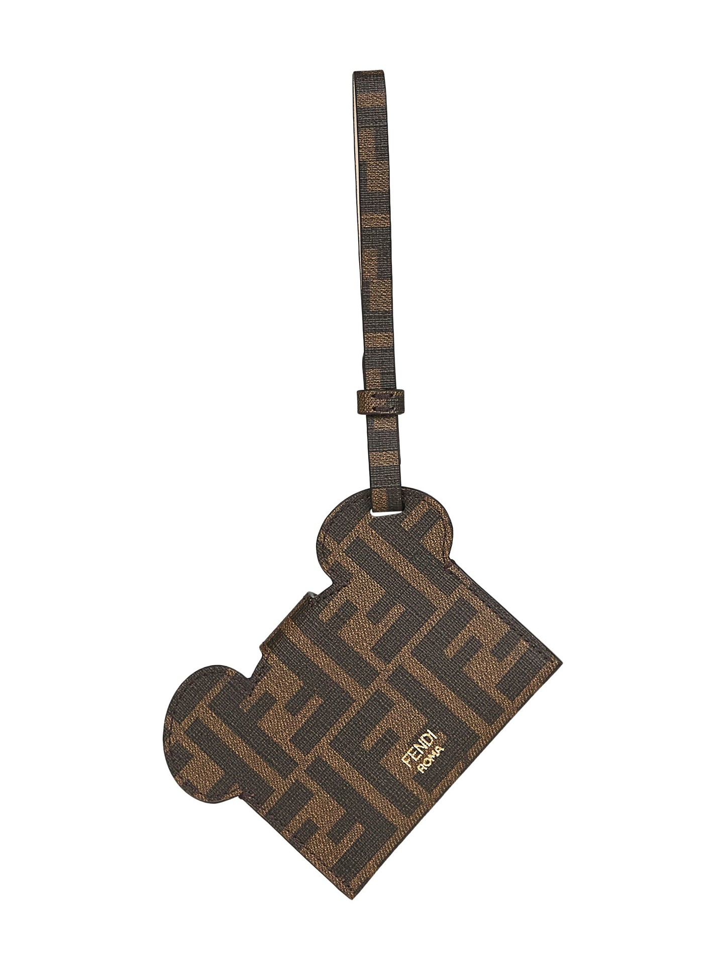 Brown Fendi Best Friends Forever card case