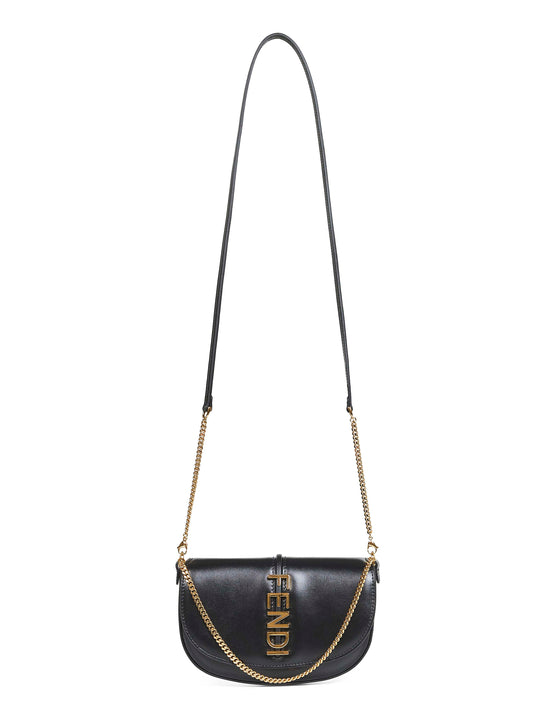 Portafoglio Wallet on Chain Fendigraphy nero