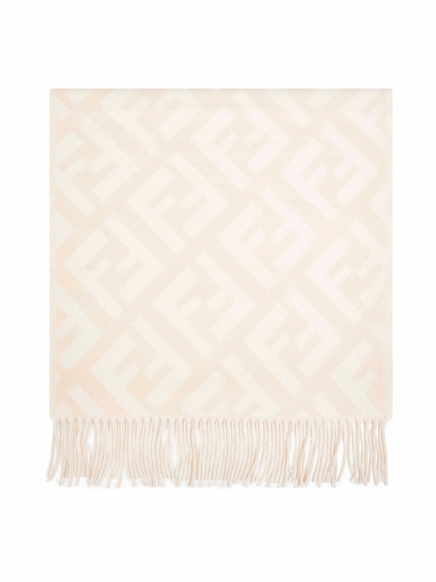 Sciarpa FF in cashmere beige