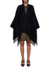 Poncho in Multicolor FF Cashmere and Wool