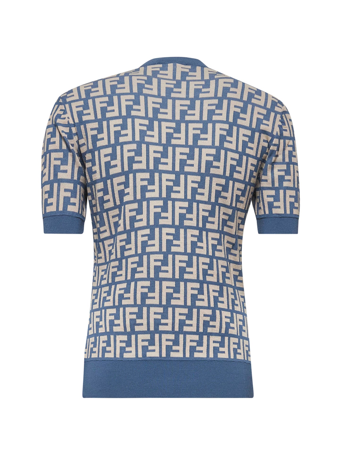 Blue FF cotton sweater