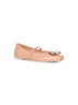 Ballerina new Vara plate in nappa nude