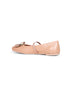 Ballerina new Vara plate in nappa nude