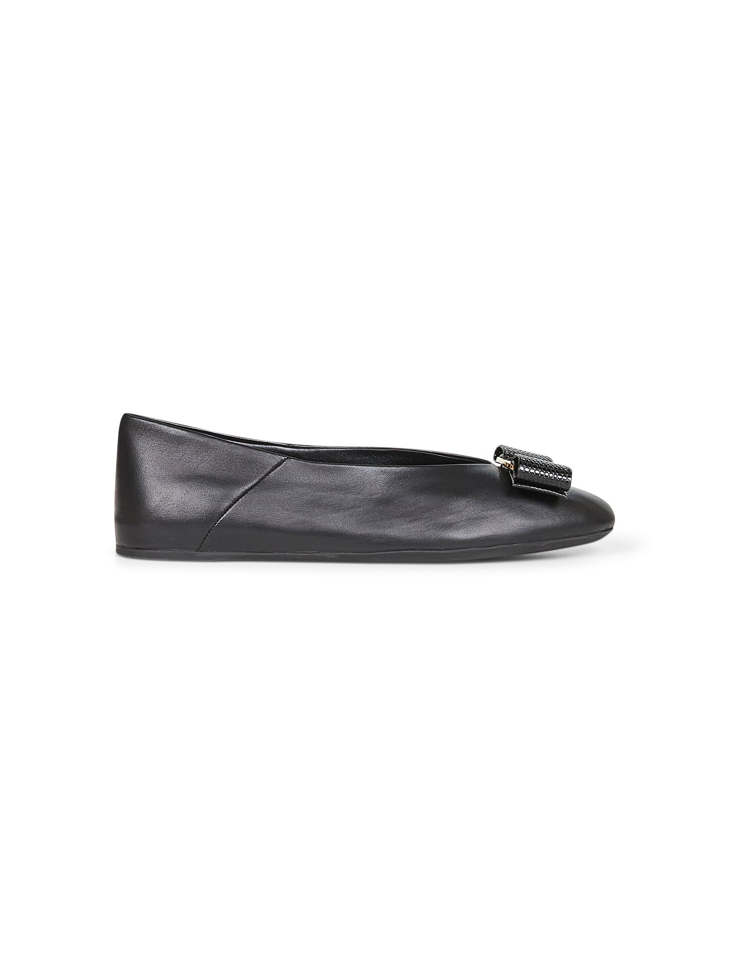 Black Vara bow ballet flats