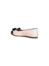 Black and ballet pink two-tone Varina ballet flats