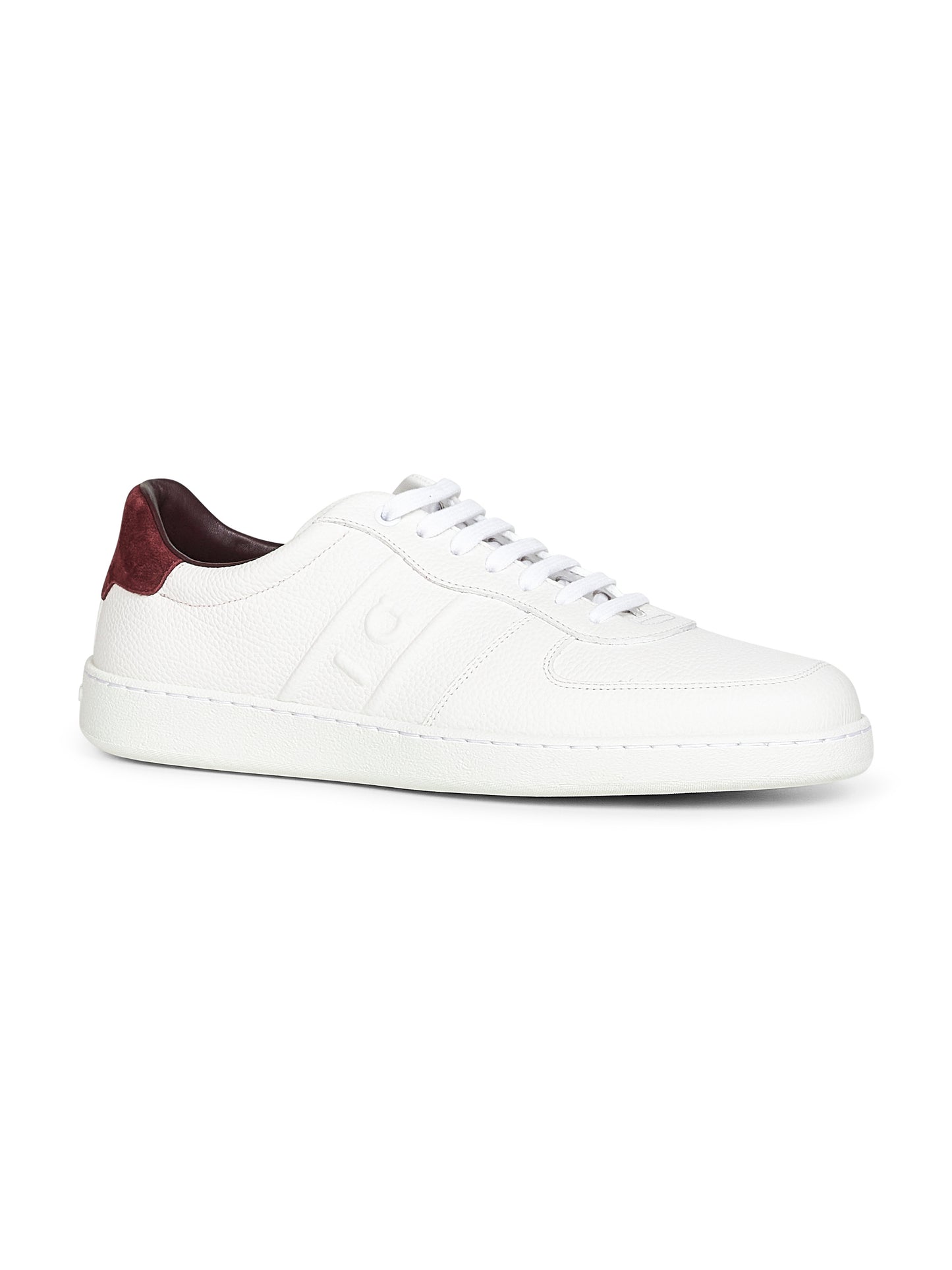 White leather Adam low-top sneakers