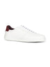 White leather Adam low-top sneakers