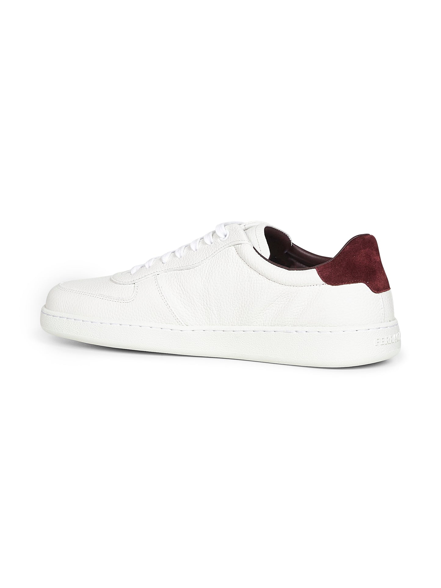 White leather Adam low-top sneakers