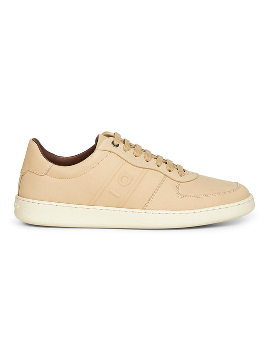 Sneakers basse Adam in nabuk beige