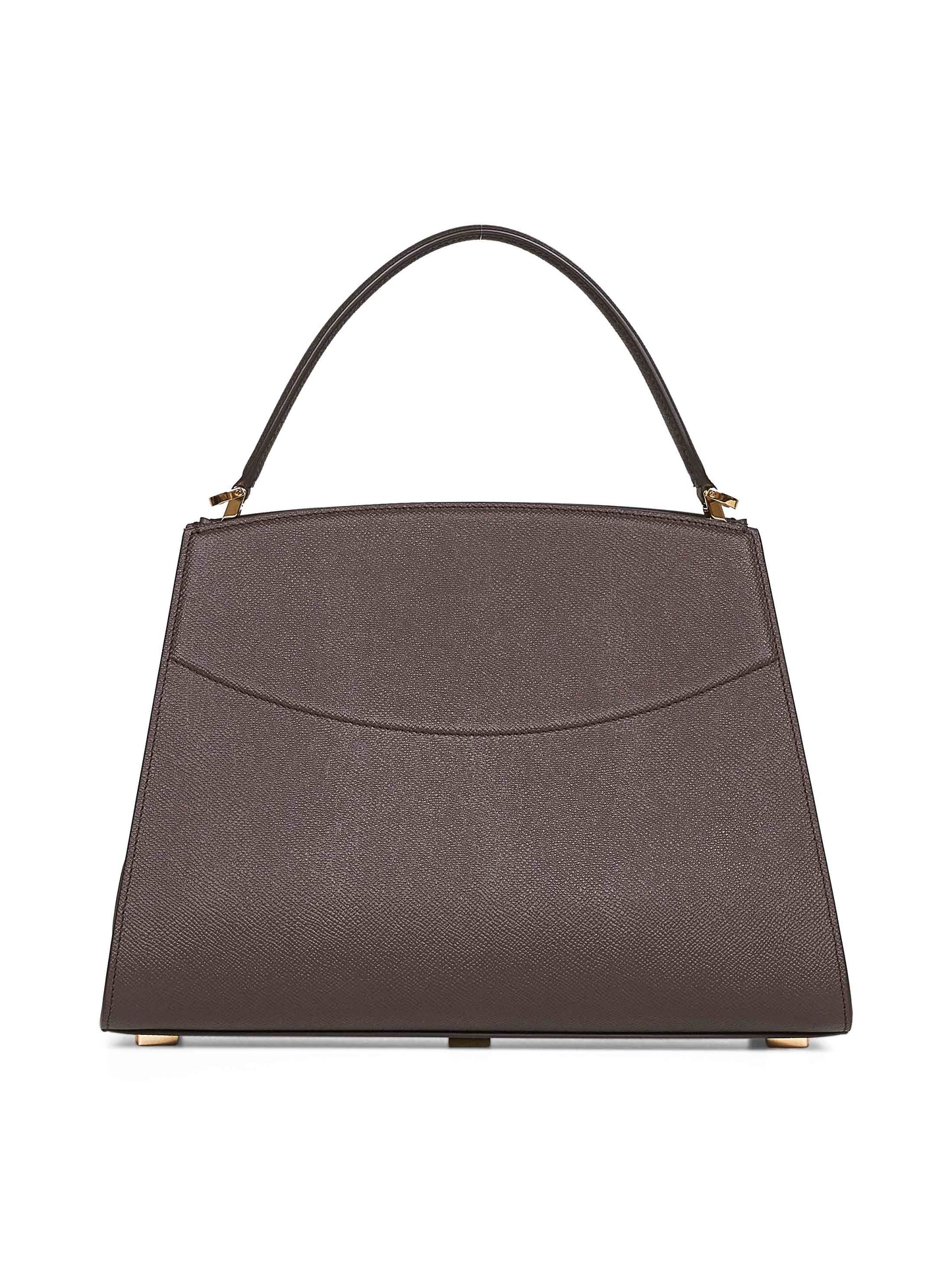 Brown New Ferragamo Studio box bag (M) handbag
