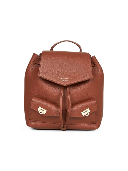 Brown Harley backpack